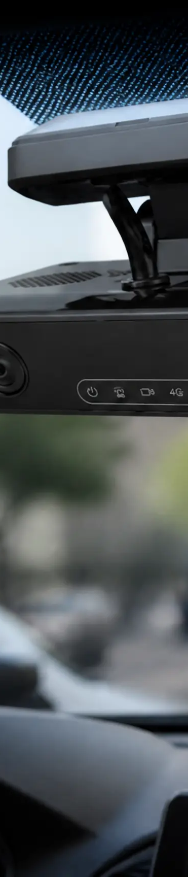 Dashcam vehicular para patrulla